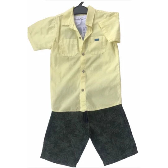 Conjunto 3 Peças Luxo Infantil Masculino