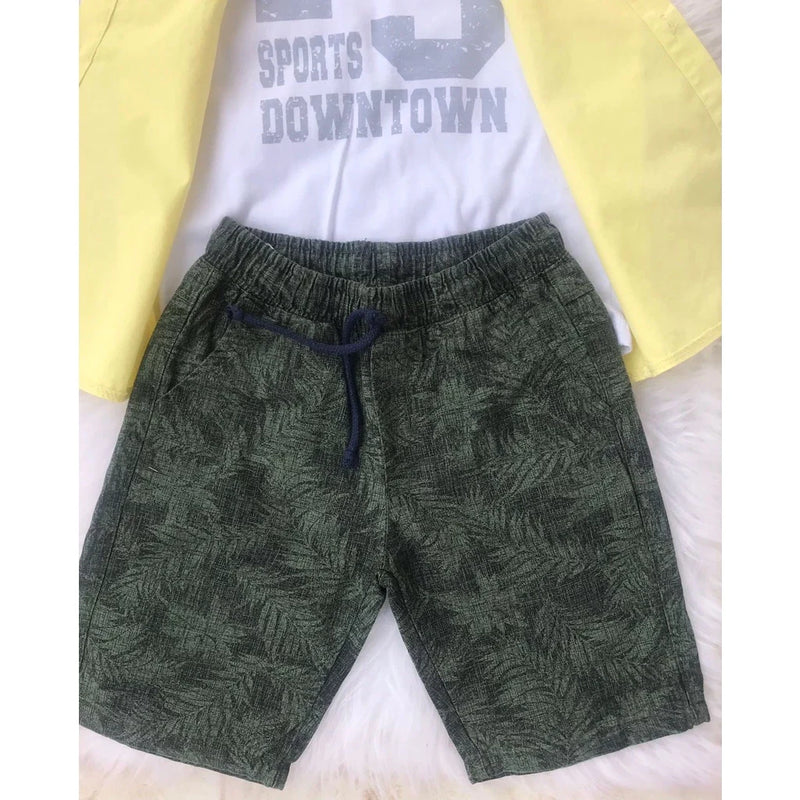 Conjunto 3 Peças Luxo Infantil Masculino