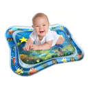 Tapete sensorial de água inflável para bebês