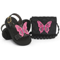 KIT JARDIM BABY ::: Sandália + Bolsa ::: 20% OFF