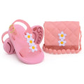 KIT JARDIM BABY ::: Sandália + Bolsa ::: 20% OFF