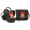 KIT MINNIE BABY ::: Sandália + Bolsa ::: 20% OFF