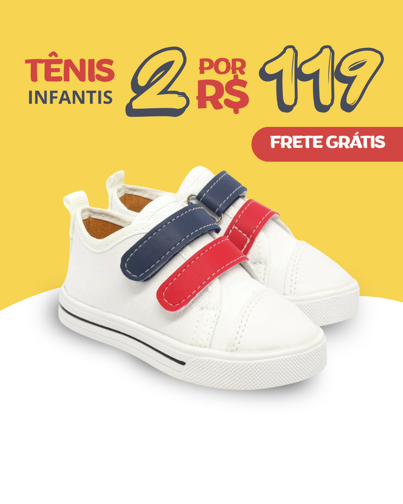 Tênis Star Masculino ::: KIT 2 PARES