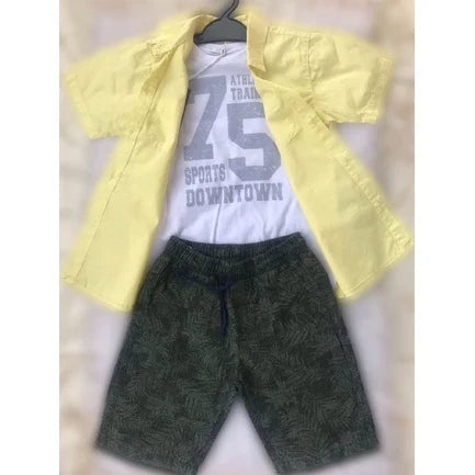 Conjunto 3 Peças Luxo Infantil Masculino