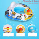 Boia Carrinho Com Volante Inflável