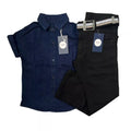 Conjunto Jeans Infantil Juvenil Masculino