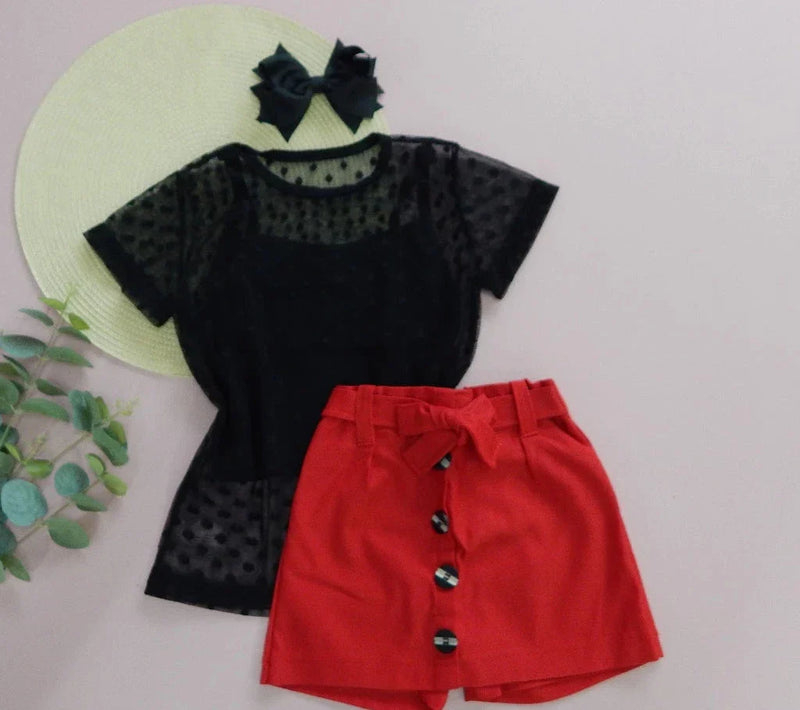 Conjunto Juvenil Menina Fashion