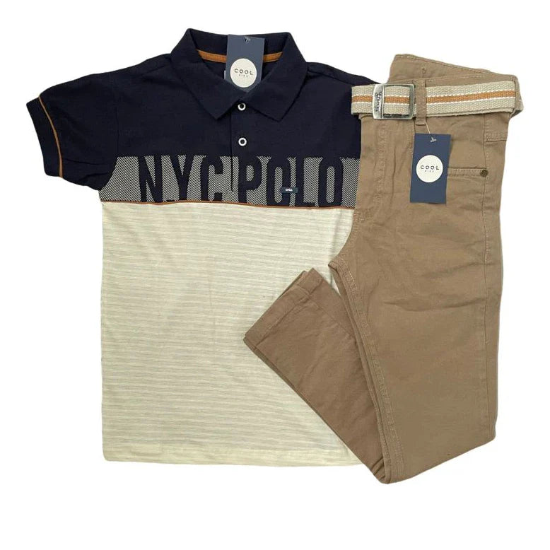 Conjunto Jeans Infantil Juvenil Masculino