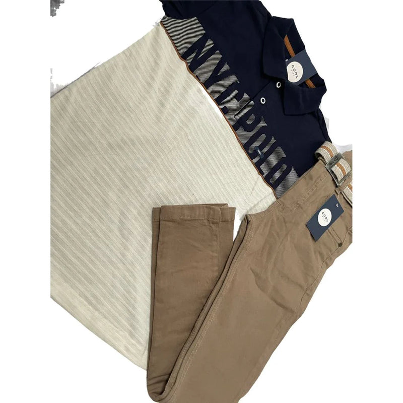 Conjunto Jeans Infantil Juvenil Masculino