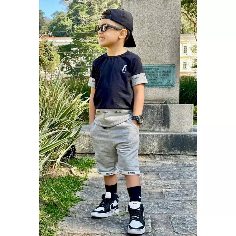 Conjunto Infantil Juvenil Masculino