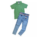 Conjunto Jeans Infantil Juvenil Masculino