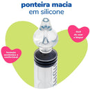 Kit Seringas com bico de Silicone 10 ML