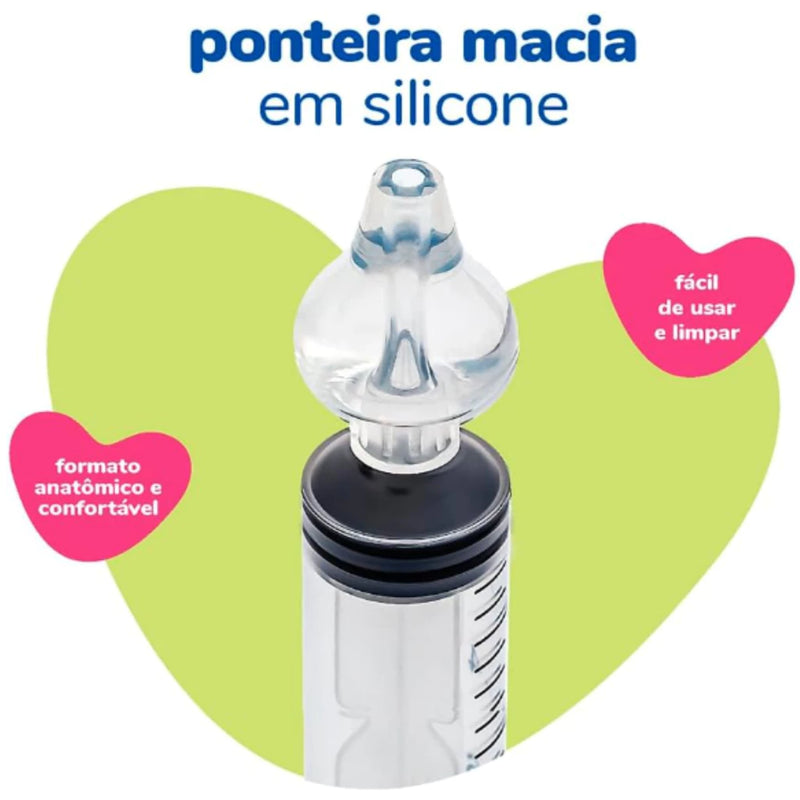 Kit Seringas com bico de Silicone 10 ML