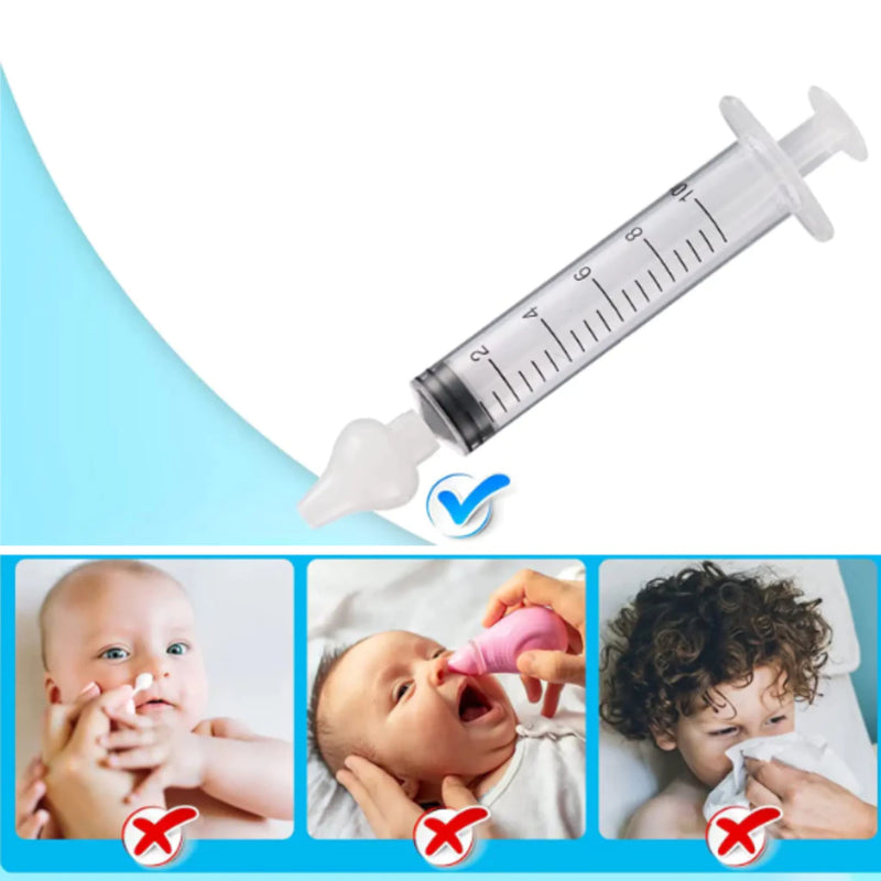 Kit Seringas com bico de Silicone 10 ML