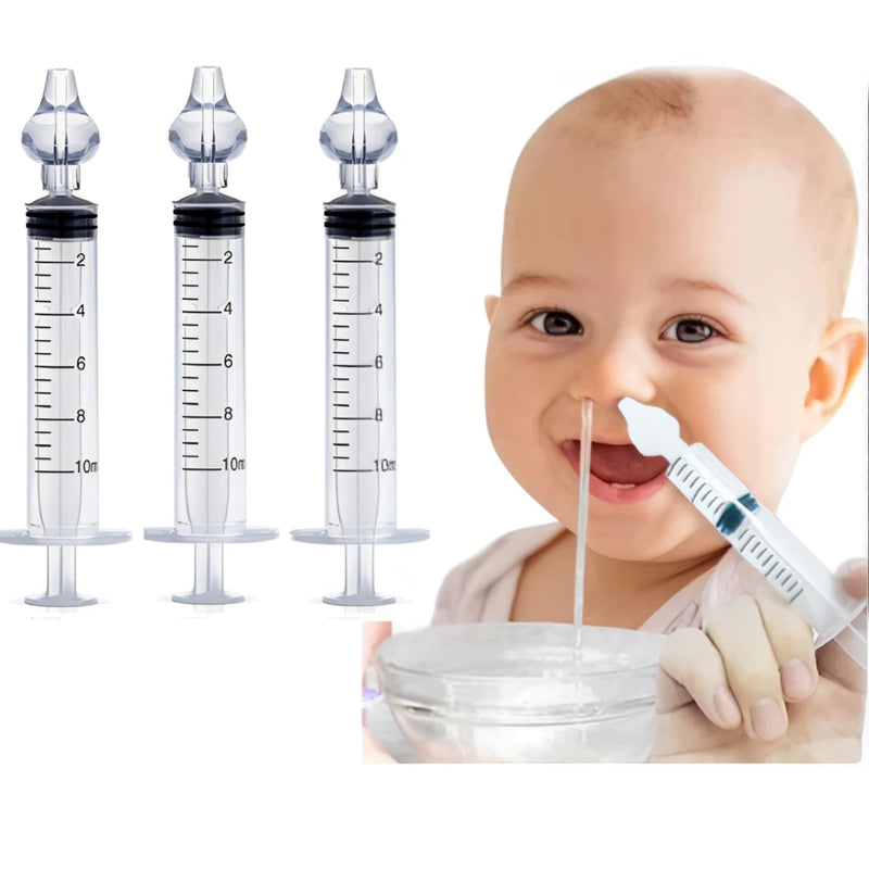 Kit Seringas com bico de Silicone 10 ML