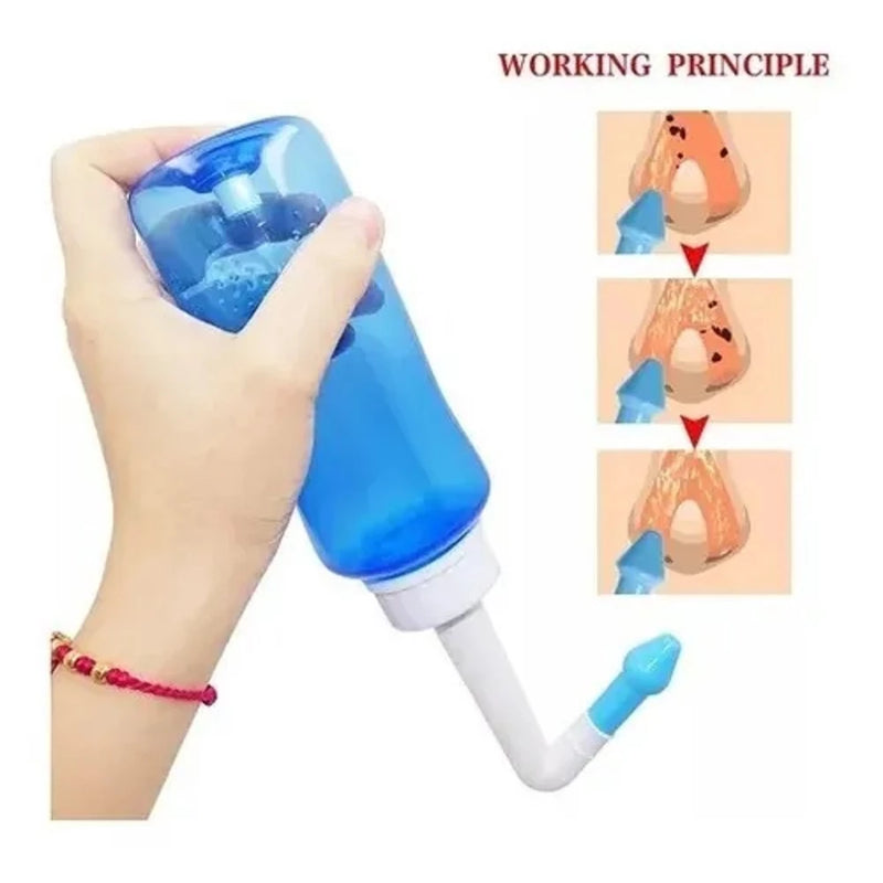 Garrafa Lavagem Nasal Automática