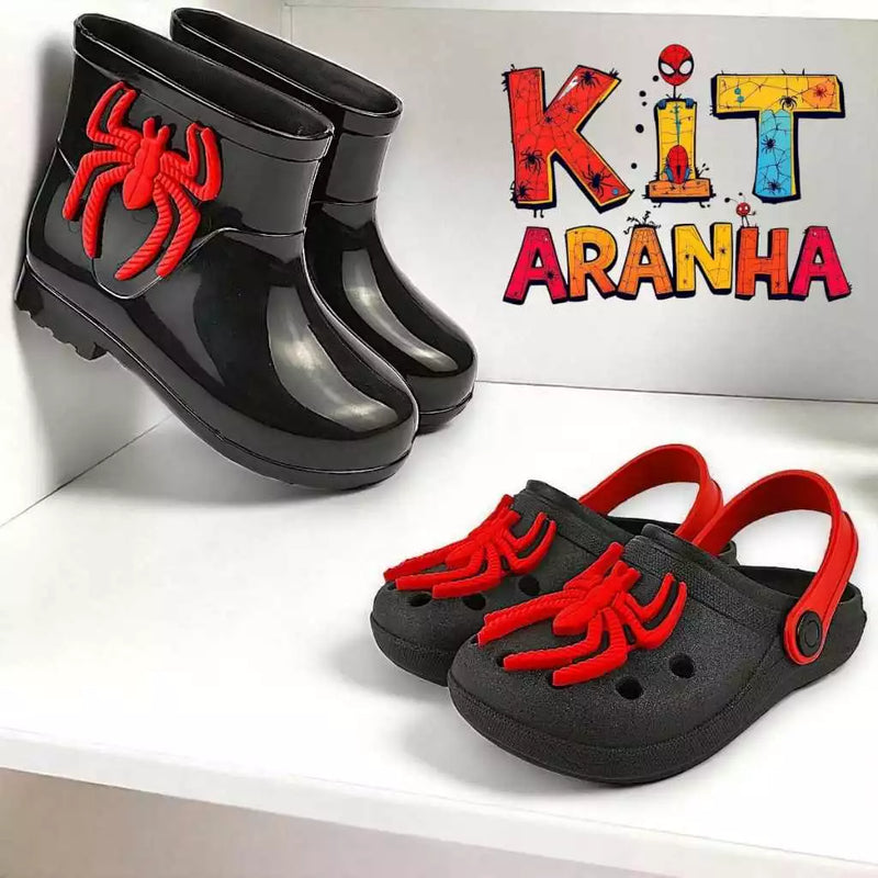 Kit 2 Pares ::: Galocha + Babuche Boy